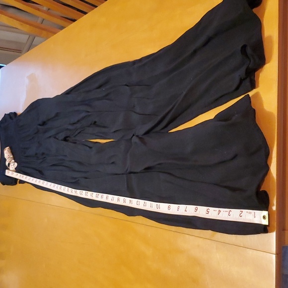 Express Women's  XS Pantsuit, all black waist peekaboo cutouts◾️great condition - Picture 5 of 9